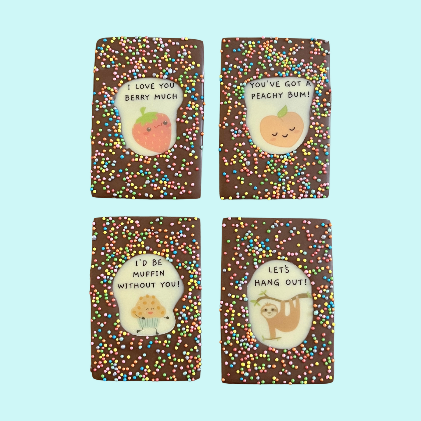 PunBars Mini Funny Chocolate Bars Collection 5