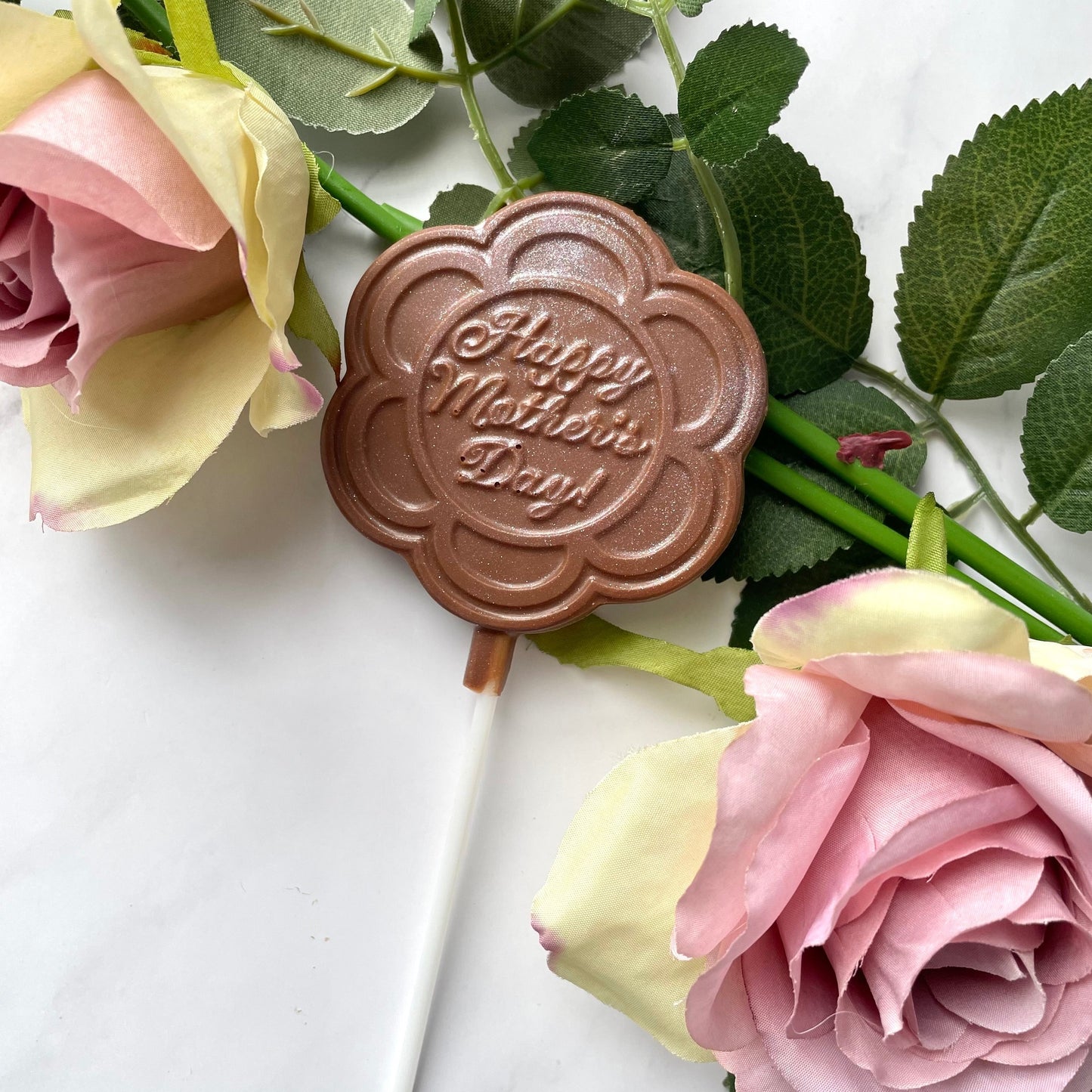 Mother's Day Milk Chocolate Lollipop